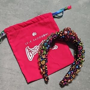 Lele Sadoughi Colorful Gem Headband